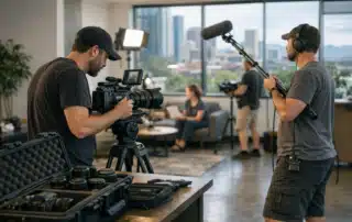 Behind the Scenes: What to Expect During a Video Shoot Day