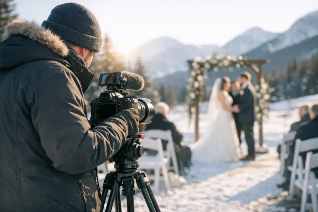 How to Film Stunning Winter Wedding Videos in Denver - 2